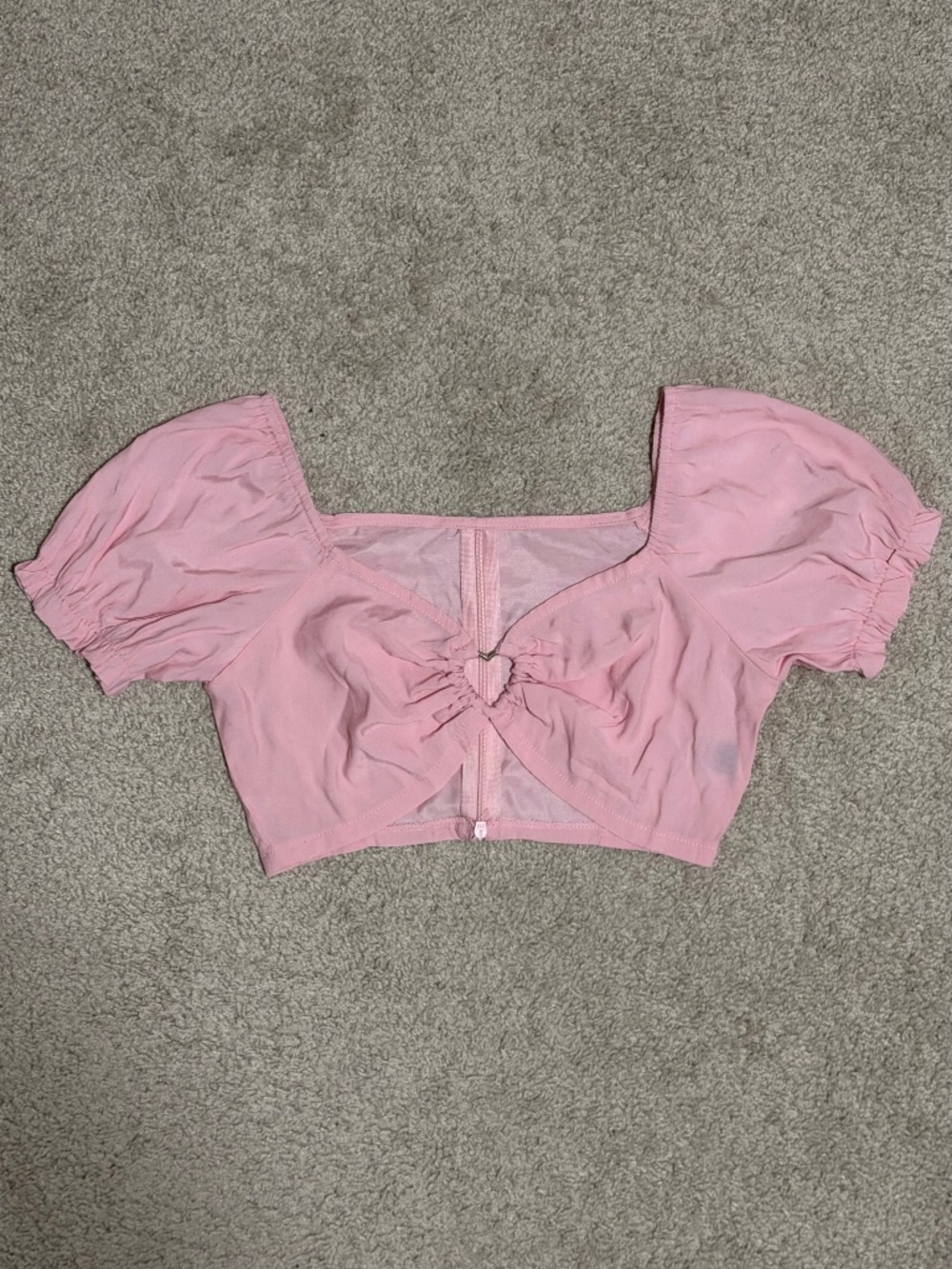 Heart Shaped Crop Top